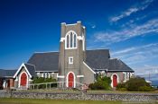 Travel photography:Hokitika church, New Zealand