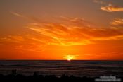 Travel photography:Hokitika sunset, New Zealand