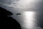 Travel photography:Sunset on the Westland coast, New Zealand