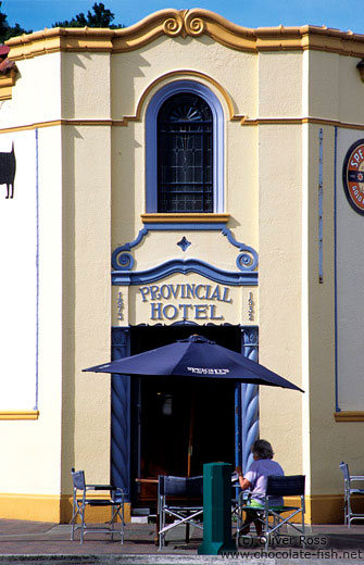 The Provincial Hotel building in Napier