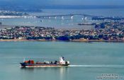 Travel photography:View of Auckland City and the Harbour Bridge, New Zealand