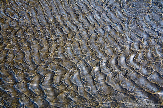 Ripples at Karekare beach