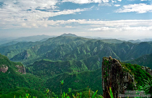 Panorama of Coromandel peninsula