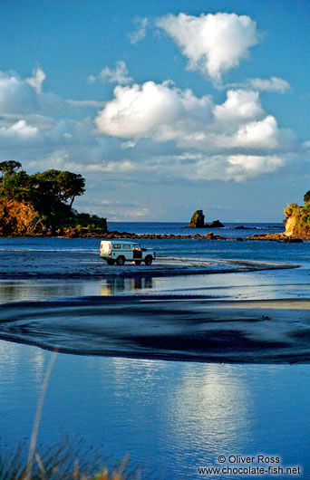 Beach on Great Barrier Island