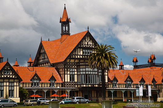 The old Bath House in Rotorua