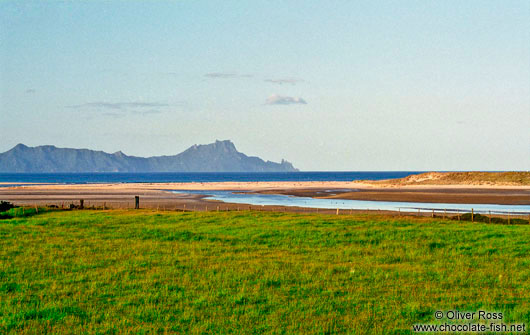 Hen and Chicken Island viewed from Waipu Cove