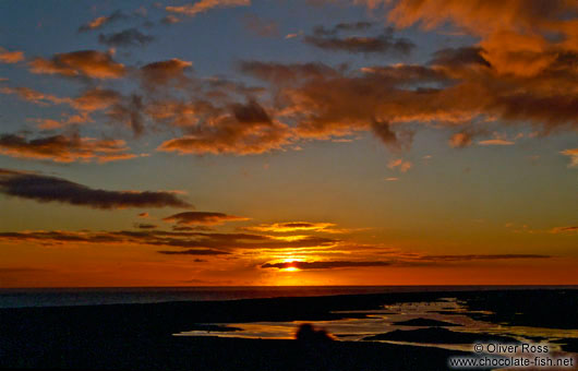 Sunset over the Waitakeres