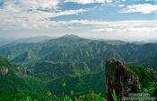 Travel photography:Panorama of Coromandel peninsula, New Zealand