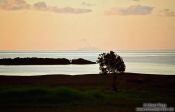 Travel photography:The Volcanic White Island smoking in the distance off the East Cape, New Zealand