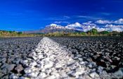 Travel photography:Mt Ruapehu viewed from State Highway 1, New Zealand