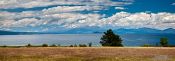 Travel photography:Lake Taupo panorama, New Zealand