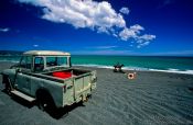 Travel photography:Beach at Turakirae head near Wellington, New Zealand