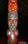 Travel photography:Treaty House Carving, New Zealand