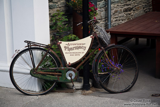 Old bicycle in Arrowtown