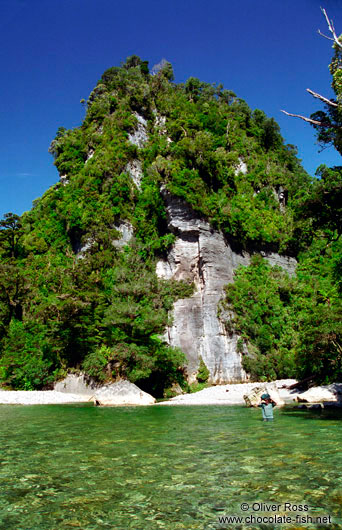 Steep canyon near Punakaiki