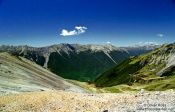 Travel photography:Nelson Lakes panorama, New Zealand