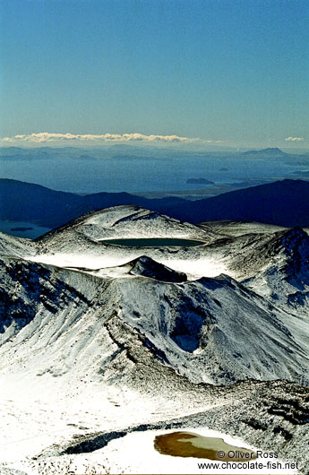 View from Mt Ngauruhoe