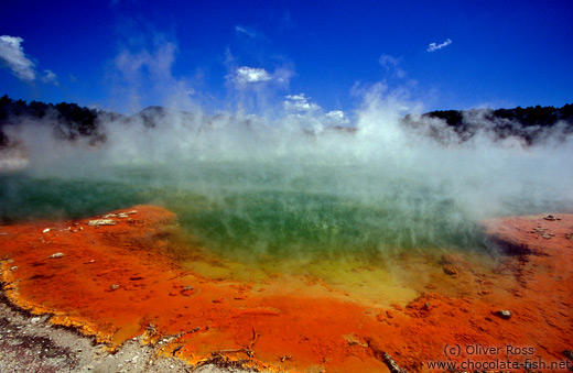 The Waiotapu Champagne Pool