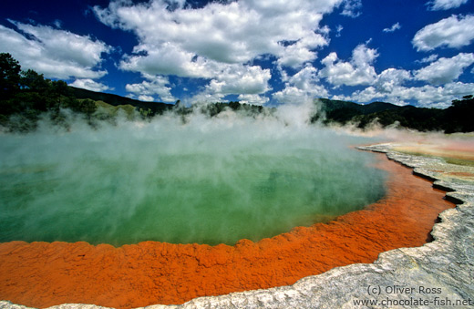 The Waiotapu Champagne Pool