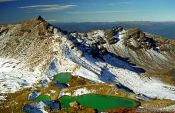 Travel photography:Emerald Lakes, New Zealand