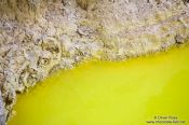 Travel photography:Sulphur pool in WaioTapu Geothermal area, New Zealand