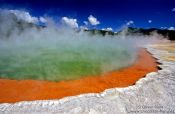 Travel photography:The Waiotapu Champagne Pool, New Zealand