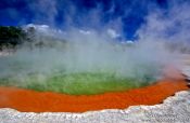 Travel photography:The Waiotapu Champagne Pool, New Zealand