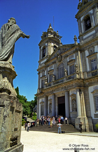 The Sanctuary of Bom Jesus do Monte in Braga