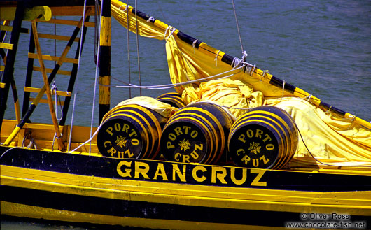 Rabelo Boat on the River Douro in Porto