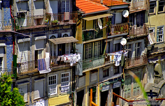 Houses in Porto`s Ribeira District