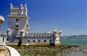 Travel photography:Torre de Belem in Lisbon, Portugal