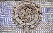 Travel photography:Facade Detail at Sintra Castle (Palácio Nacional da Pena), Portugal