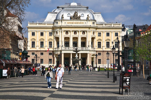 The Slovak National Theatre in Bratislava