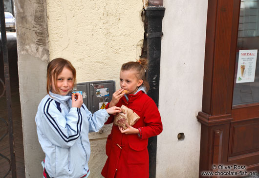 Local girls in Bratislava