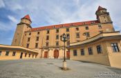 Travel photography:Bratislava castle , Slovakia