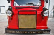 Travel photography:Tourist bus in Bratislava´s city centre, Slovakia