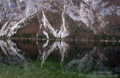 Travel photography:Reflections in Bohinjsko lake, Slovenia