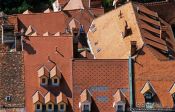 Travel photography:Rooftops in Ljubljana, Slovenia