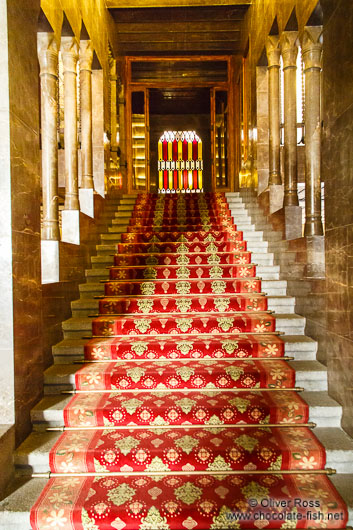 Staircase of honour in Palau Güell