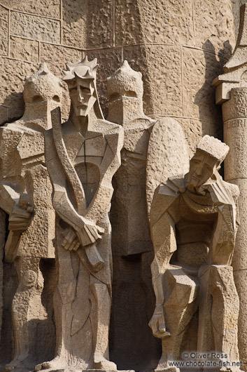 Barcelona Sagrada Familia Passion Facade