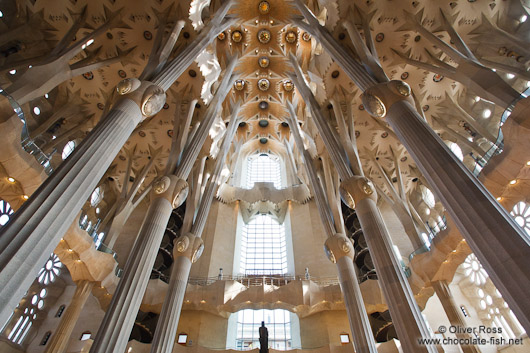 Barcelona Sagrada Familia interior