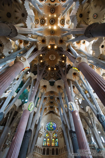 Barcelona Sagrada Familia interior