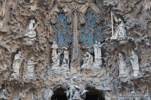 Barcelona Sagrada Familia Nativity Facade