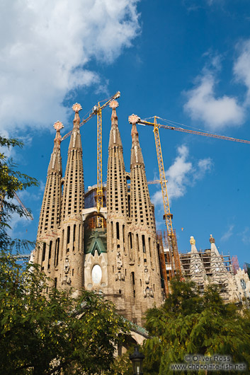 Barcelona Sagrada Familia Passion Facade