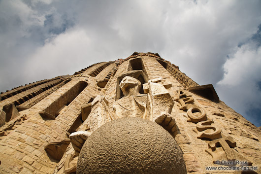 Barcelona Sagrada Familia Passion Facade