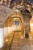 Travel photography:Stables in Barcelona´s Palau Güell, Spain