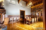 Travel photography:Room in Palau Güell, Spain