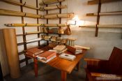 Travel photography:Gaudí´s study room in the Sagrada Familia museum, Spain