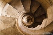 Travel photography:Barcelona Sagrada Familia spiral staircase inside one of the towers, Spain