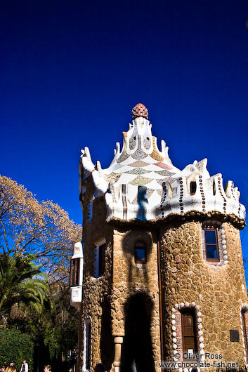 Entrance to Barcelona´s Park Güell